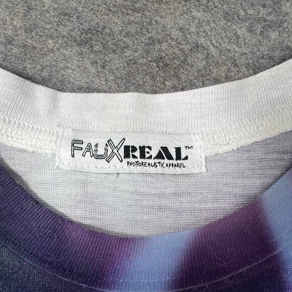 Faux Real Mens Cats, Dreidel and Silver Spoon Novelty Printed Long Sleeve Shirt - Picture 5 of 12